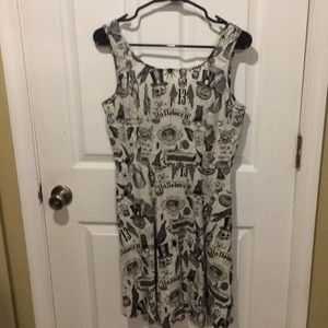 Halloween skater dress w/ pockets size M